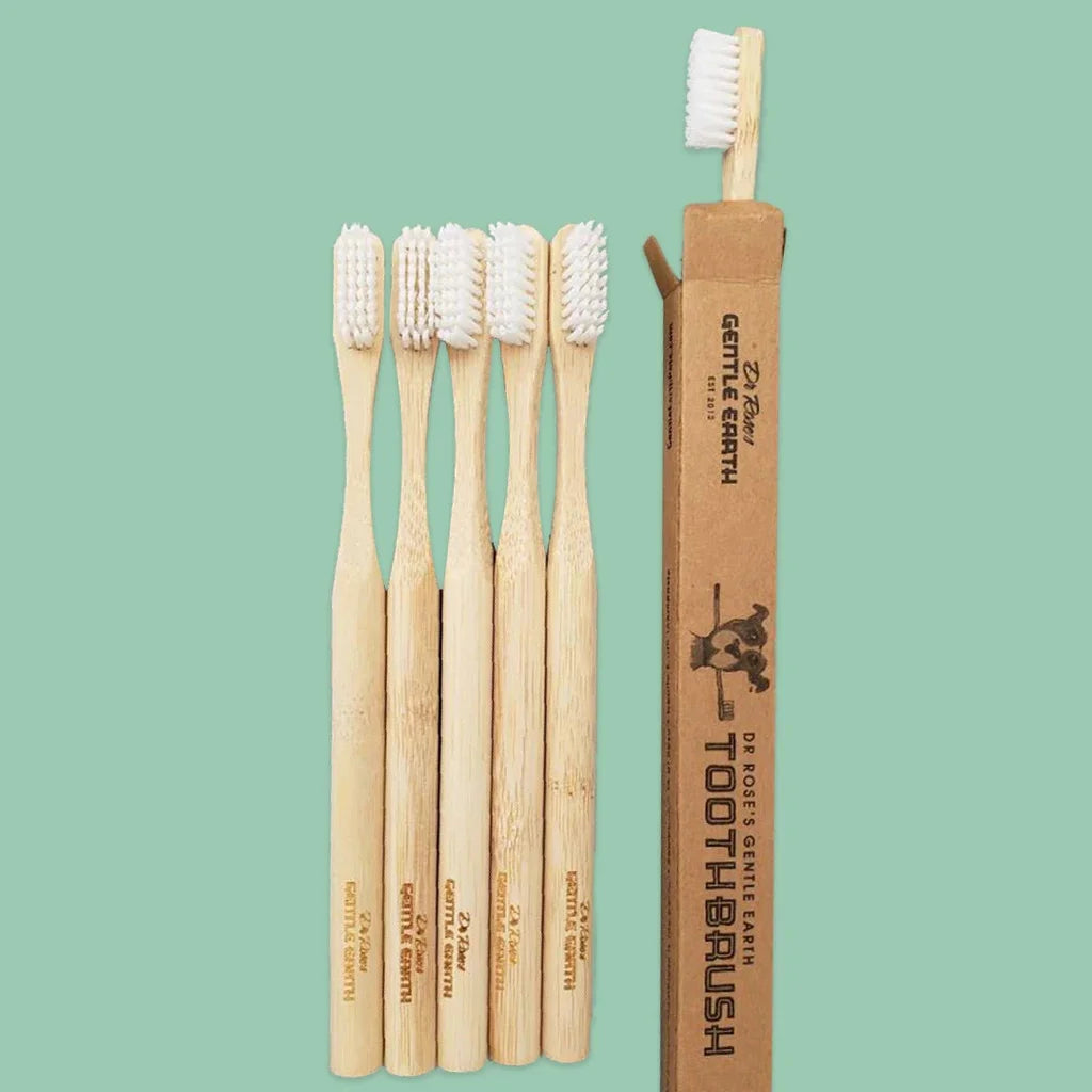 Eco-friendly Vegan Bamboo Dog Toothbrush