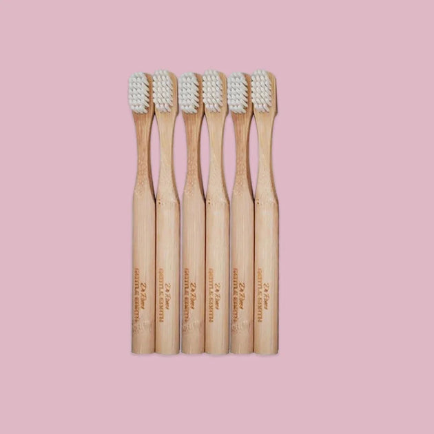 Eco-friendly Vegan Bamboo Dog Toothbrush